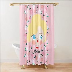 Marilyn Monroe Roses Shower Curtain
