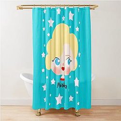 Marilyn Monroe Stars Shower Curtain