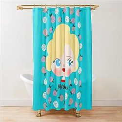 Marilyn Monroe Roses D12 Shower Curtain