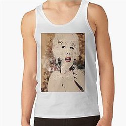 Marilyn Monroe Abstract Color Tank Top