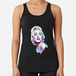 Marilyn Monroe Mosaic Art Tank Top