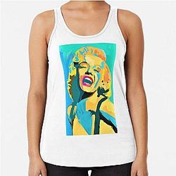 Marilyn Monroe Racerback Tank Top