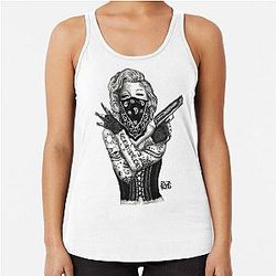 Marilyn Monroe Gangstified Racerback Tank Top