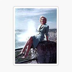 Marilyn Monroe Portrait Sticker