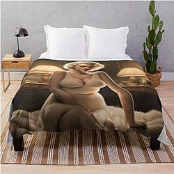 Marilyn Monroe Throw Blanket