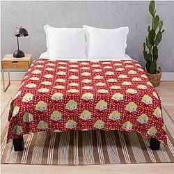 Marilyn Monroe Roses Throw Blanket