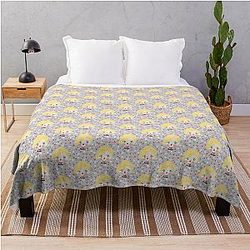 Marilyn Monroe Roses Throw Blanket