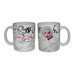 Mid-South Products Marilyn Monroe With White Foil 10oz Mug