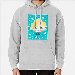 Marilyn Monroe Stars Pullover Hoodie