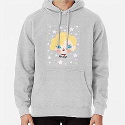 Marilyn Monroe Stars Pullover Hoodie