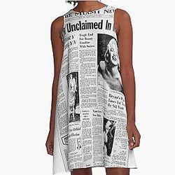 Marilyn Monroe on A-Line Dress