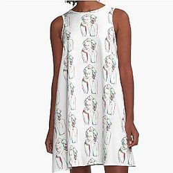 Marilyn Monroe - Pop Art by William Cuccio A-Line Dress -> 
Marilyn Monroe Pop Art by William Cuccio A Line Dress