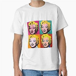 Marilyn Monroe - Andy Warhol Pop Art Classic T-Shirt