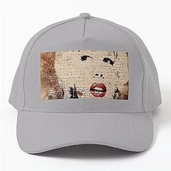 Marilyn Monroe Abstract Color Baseball Cap