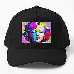 Marilyn Monroe Pop Art Baseball Cap
