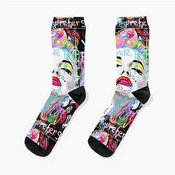 Marilyn Monroe with Socks