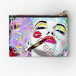 Marilyn Monroe Grafitti Zipper Pouch