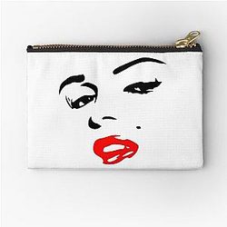 Marilyn Monroe was an American actress and singer. Marilyn Monroe death, Zipper Pouch