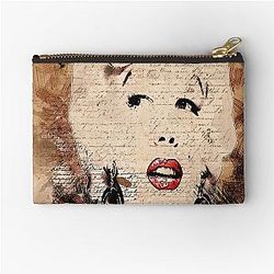 Marilyn Monroe Abstract Color Zipper Pouch