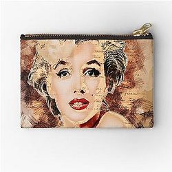 Marilyn Monroe Abstract Art Zipper Pouch