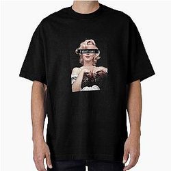 I Don't Care Marilyn Monroe Oversized T-Shirt