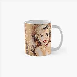 Marilyn Monroe Abstract Color Art Classic Mug