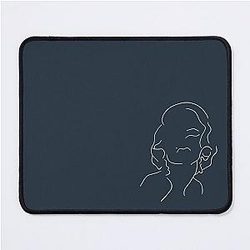 Marilyn Monroe Dust Blue Mouse Pad