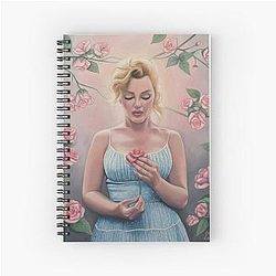 Marilyn Monroe Spiral Notebook