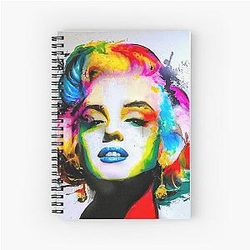 Marilyn Monroe Classic film star Notebook