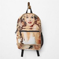 Marilyn Monroe Abstract Color Art Backpack
