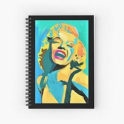 Marilyn Monroe Spiral Notebook