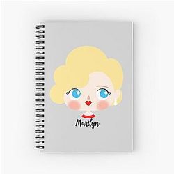 Marilyn Monroe D1 Spiral Notebook