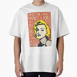 Marilyn Monroe Pop Art Quote T-Shirt