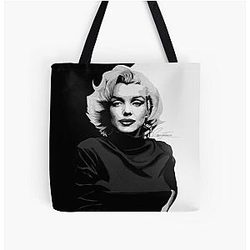 Marilyn Monroe Painting Tote Bag