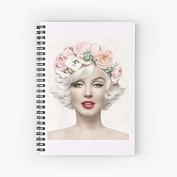 Marilyn Monroe Portrait Notebook