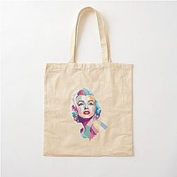 Marilyn Monroe Mosaic Art Tote Bag