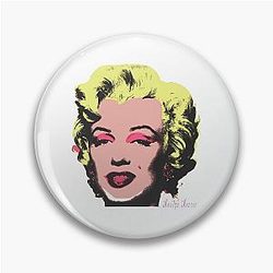 Marilyn Monroe Pop Art Pin