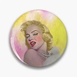 Marilyn Monroe Pop Art Pin