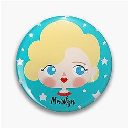Marilyn Monroe - The Stars Pin