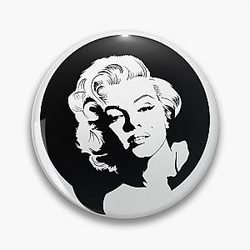 Marilyn Monroe Art Pin