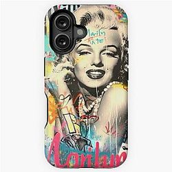 Marilyn Monroe Pop Art Portrait iPhone Case