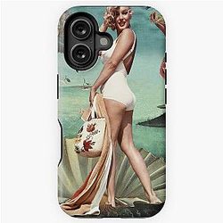 The Birth of Marilyn Monroe iPhone case