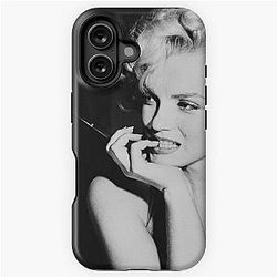 Marilyn Monroe Norma Jean Blonde Bombshell 1950s Pinup Fan Art Merch iPhone Tough Case