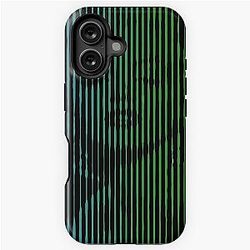Marilyn Monroe Halftone Pop Culture Art Blue Green iPhone Case