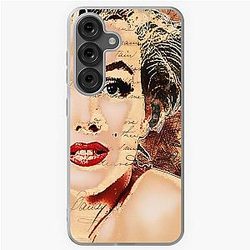Marilyn Monroe Abstract color art Samsung Galaxy Soft Case