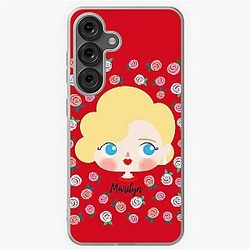 Marilyn Monroe - Roses - D14 Samsung Galaxy Soft Case