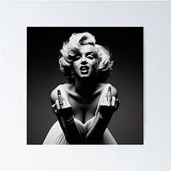 Marilyn Monroe Savage Poster
