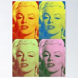 Queen Marilyn Monroe Aesthetic Poster