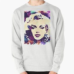 Marilyn Monroe Purple Pullover Sweatshirt