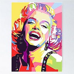 Marilyn Monroe Pop Poster